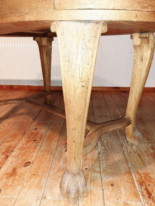 Stół zabytkowy dębowy