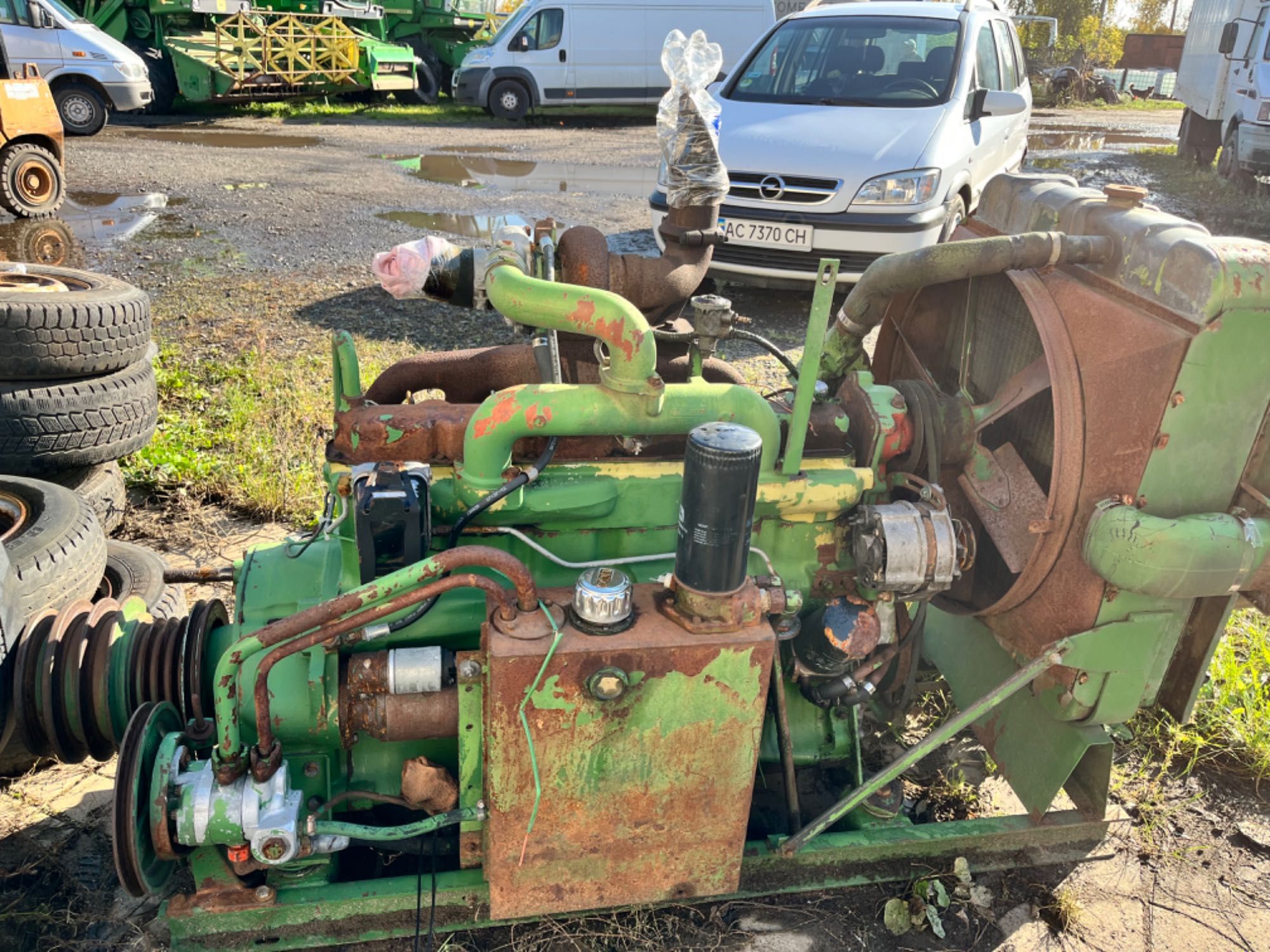 Двигун john deere 6-цил