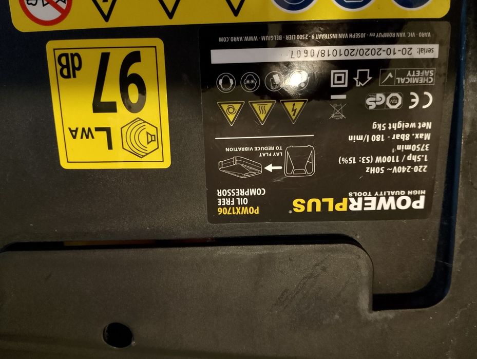 Kompresor, sprężarka Powerplus