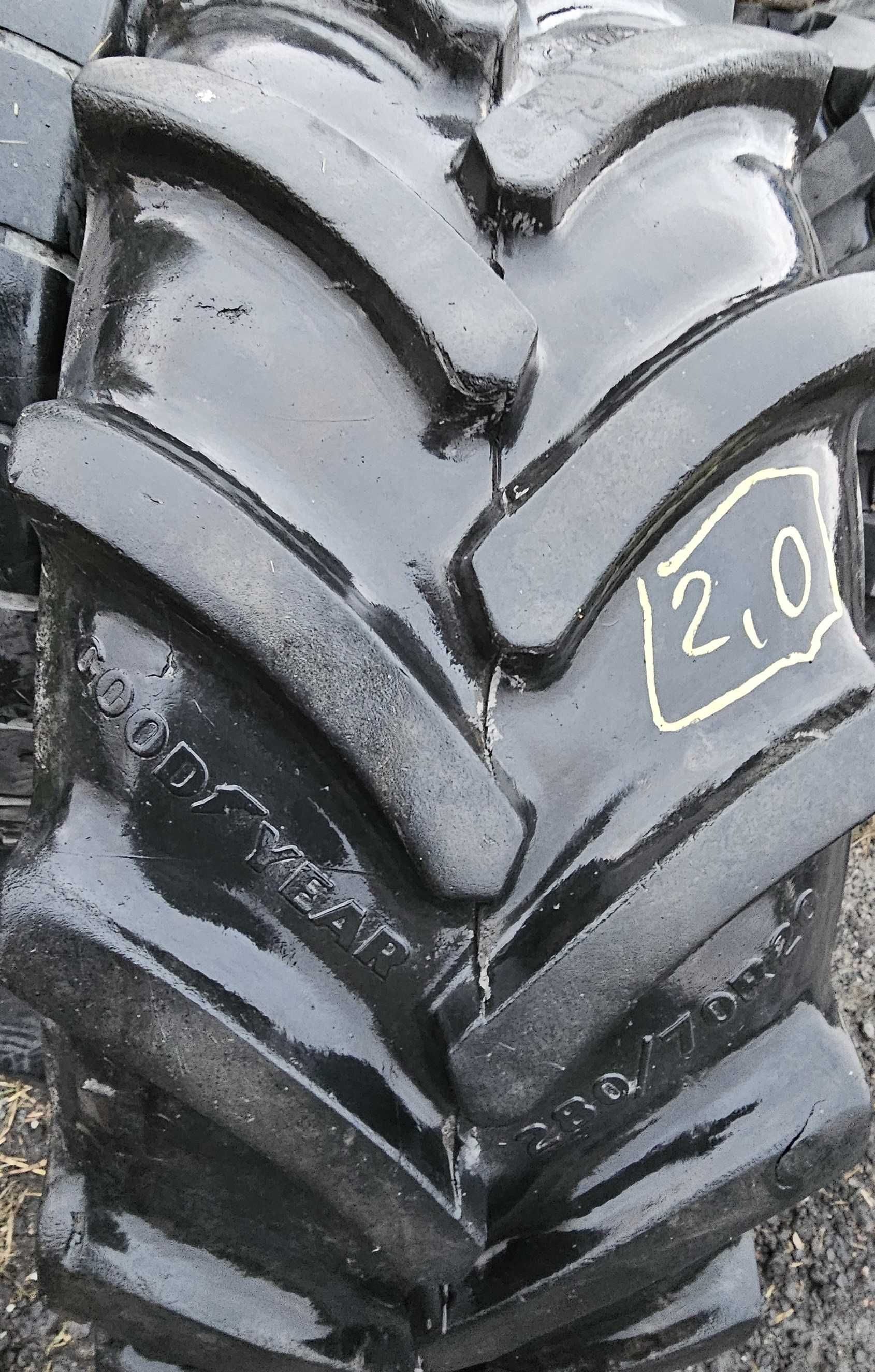 Opony przemysłowe 280/70R20 GoodYear *S