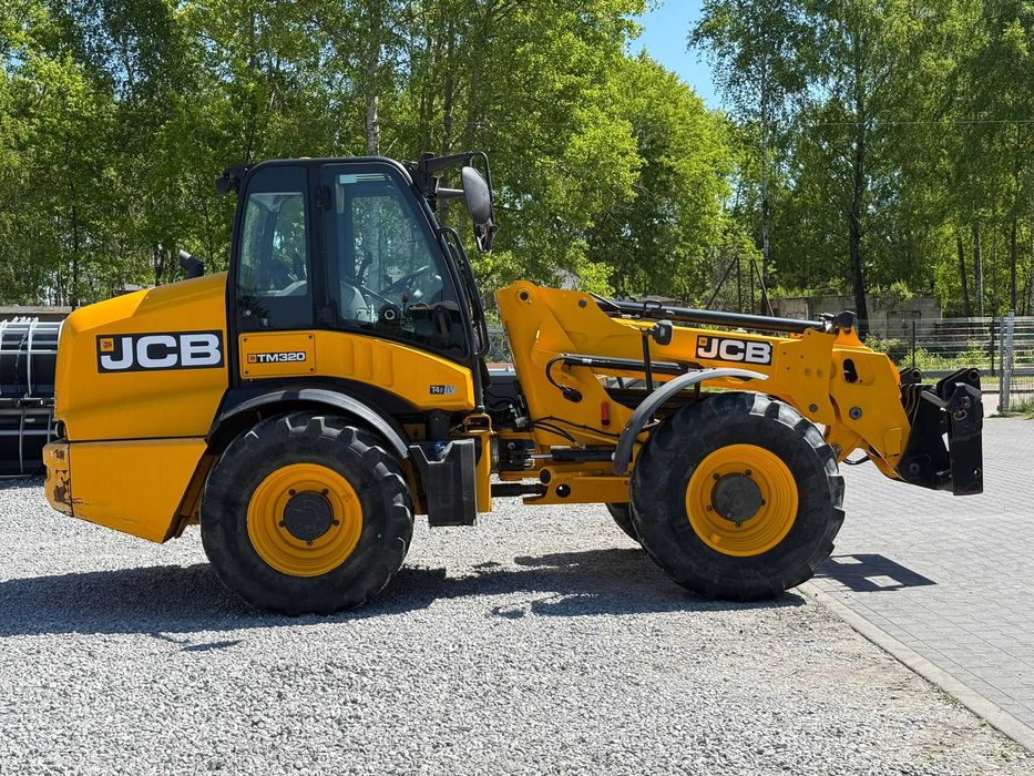 JCB TM 320 Ładowarka przegubowa teleskopowa, 2018 rok, 6200 mtg.