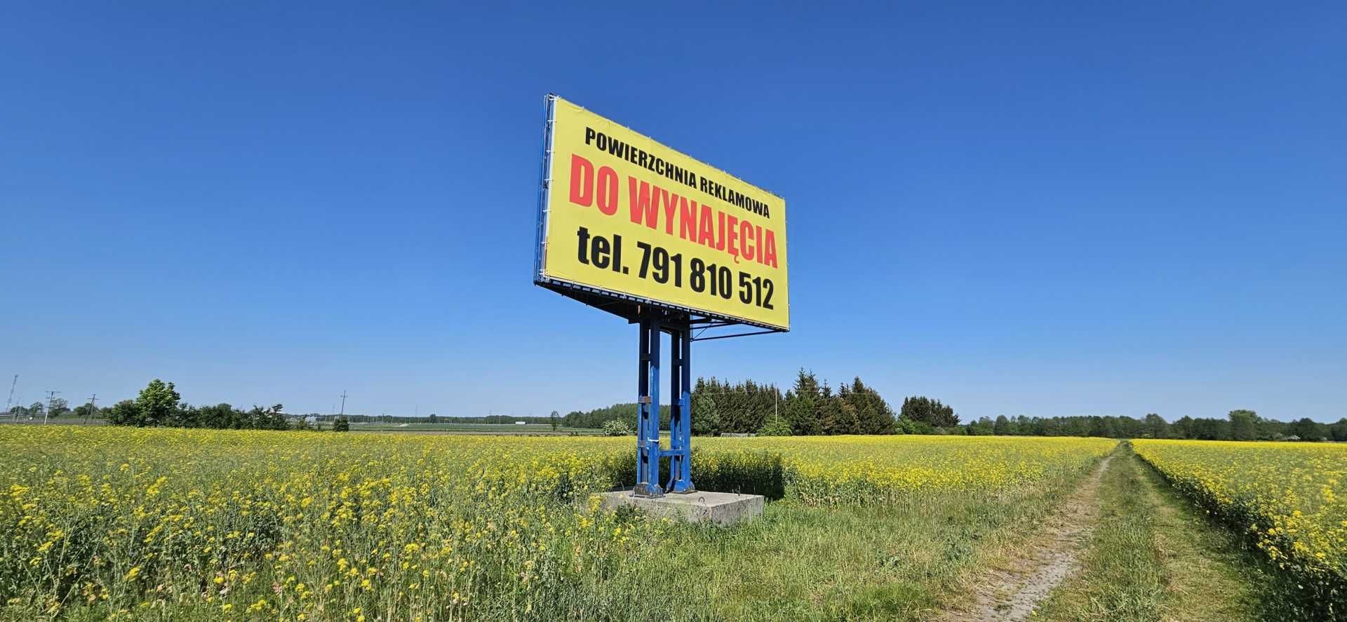NA WYBORY- billboard reklamowy NOWA WIEŚ EŁCKA przy Białystok-Ełk