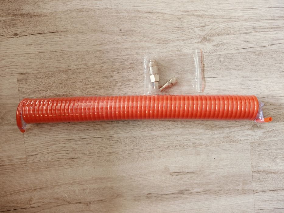 Nowy wąż spiralny do sprężarki 8x5mm 9m