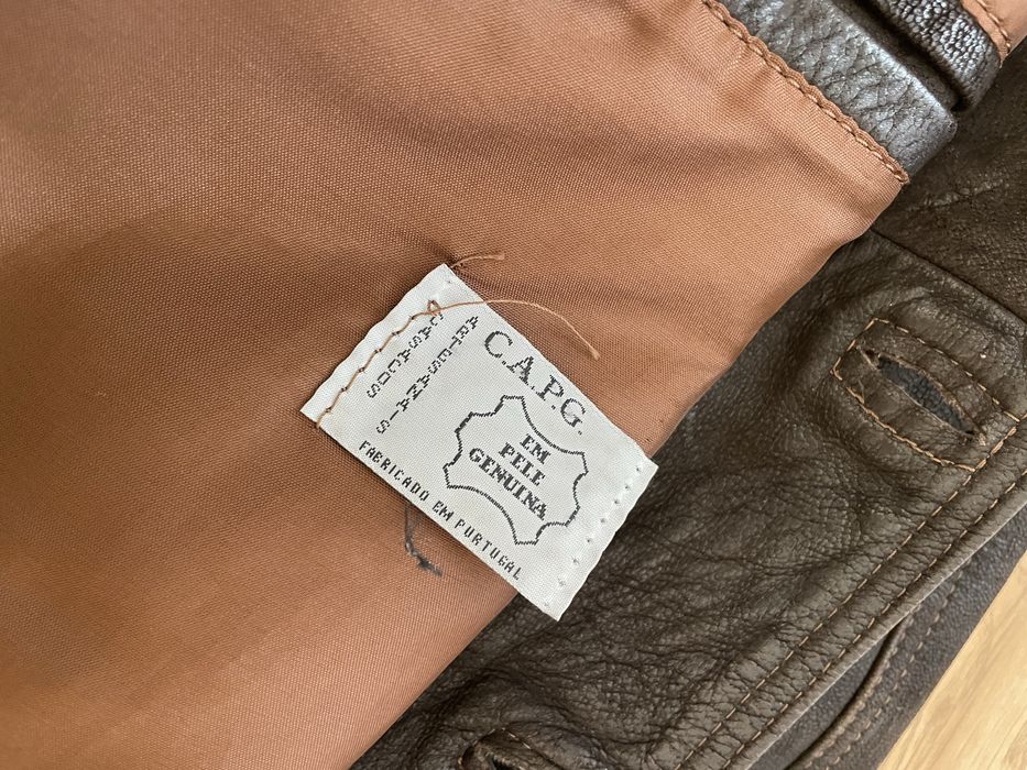 casaco de pele genuína homem