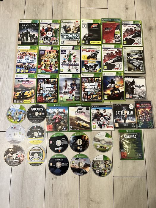 Диски XboxOne/Xbox360/PlayStation 3/Psp