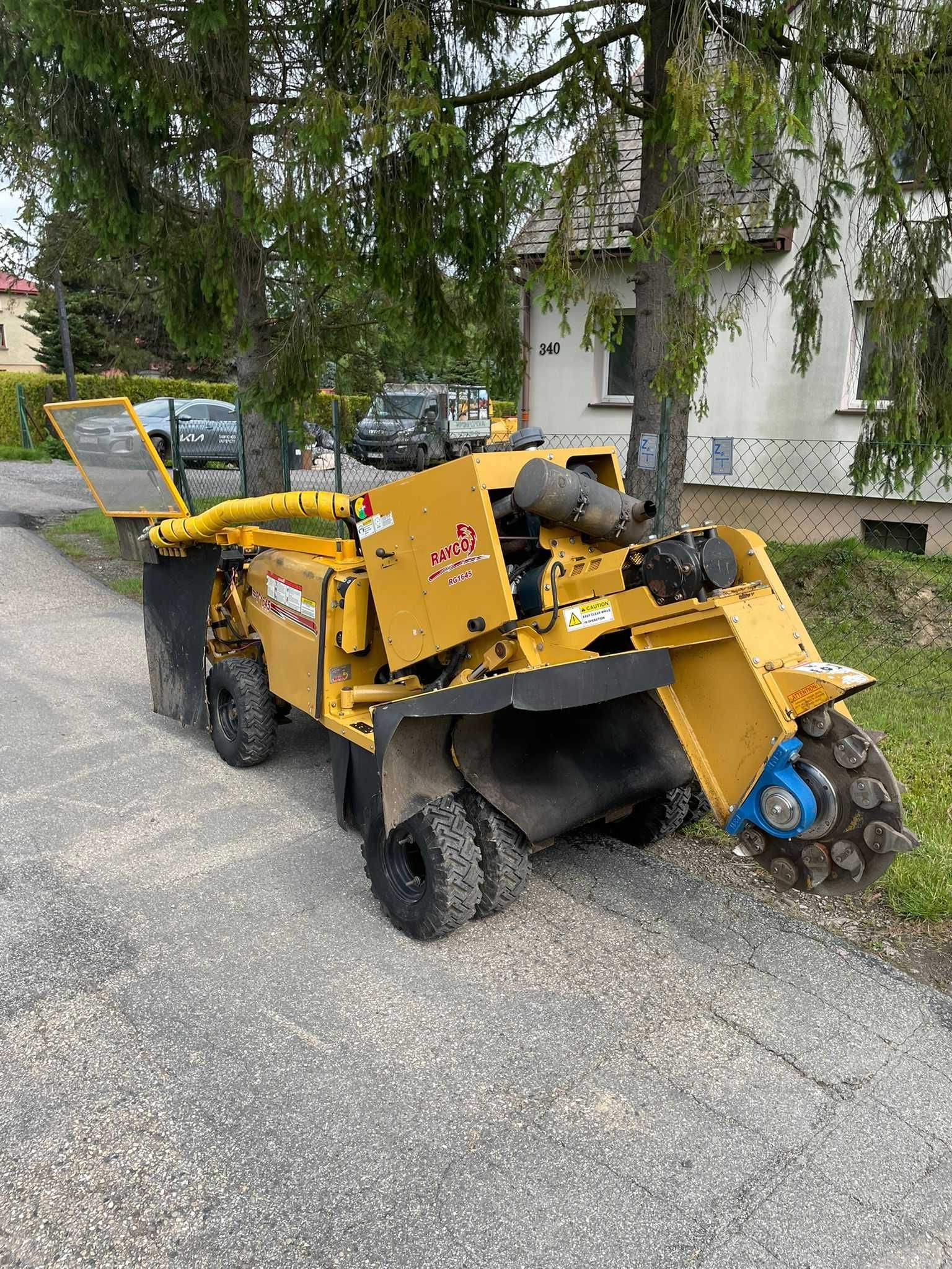 Frezarka do pni Karczownik Rayco Vermeer Bandit RG1645 45 koni 4x4