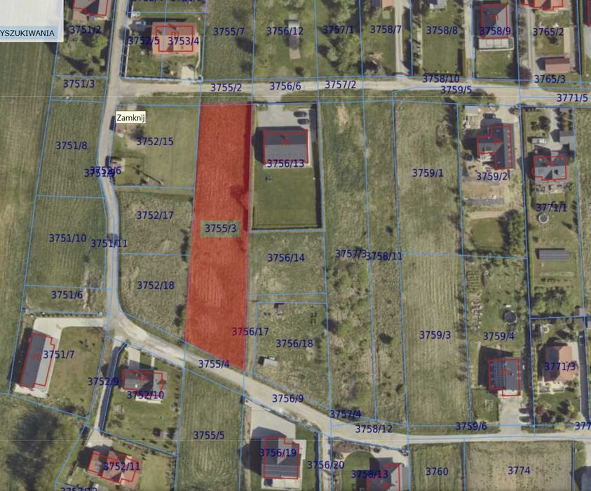 Piękna działka budowlana Bochnia 21,73 ara na Krzyżakach