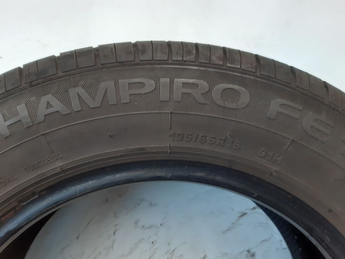 Letnie 195/65R15 Champiro 7mm Montaż