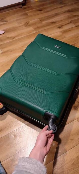 Bagia walizka duża Havana 100 litrów podszewka pasy mocujące wnętrze