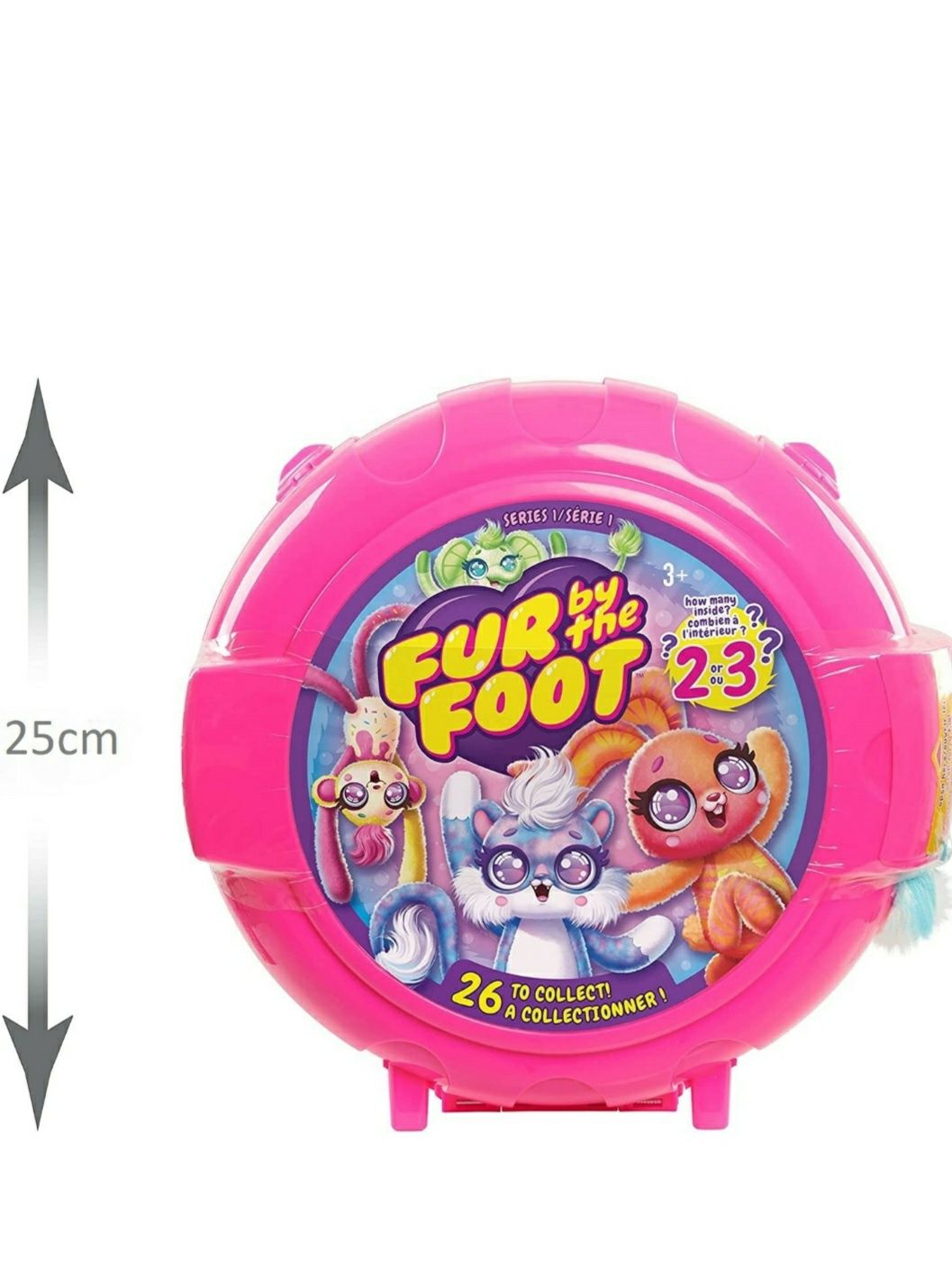 Іграшка сюрприз Fur by the Foot Bubble Gum Besties з плюшевими тварина