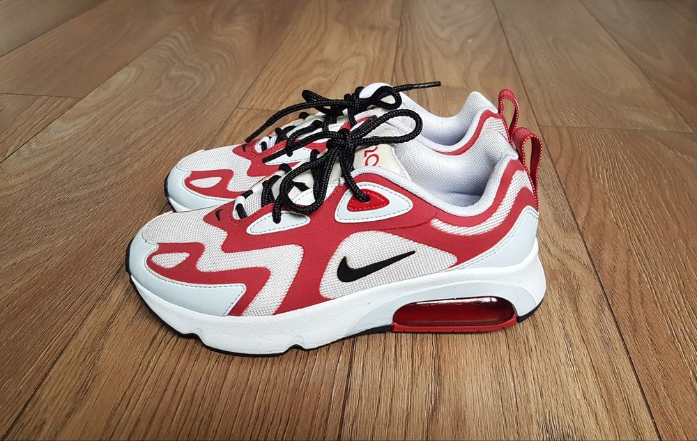Buty Nike Air Max 200 White Red rozmiar  36 okazja Sneakers