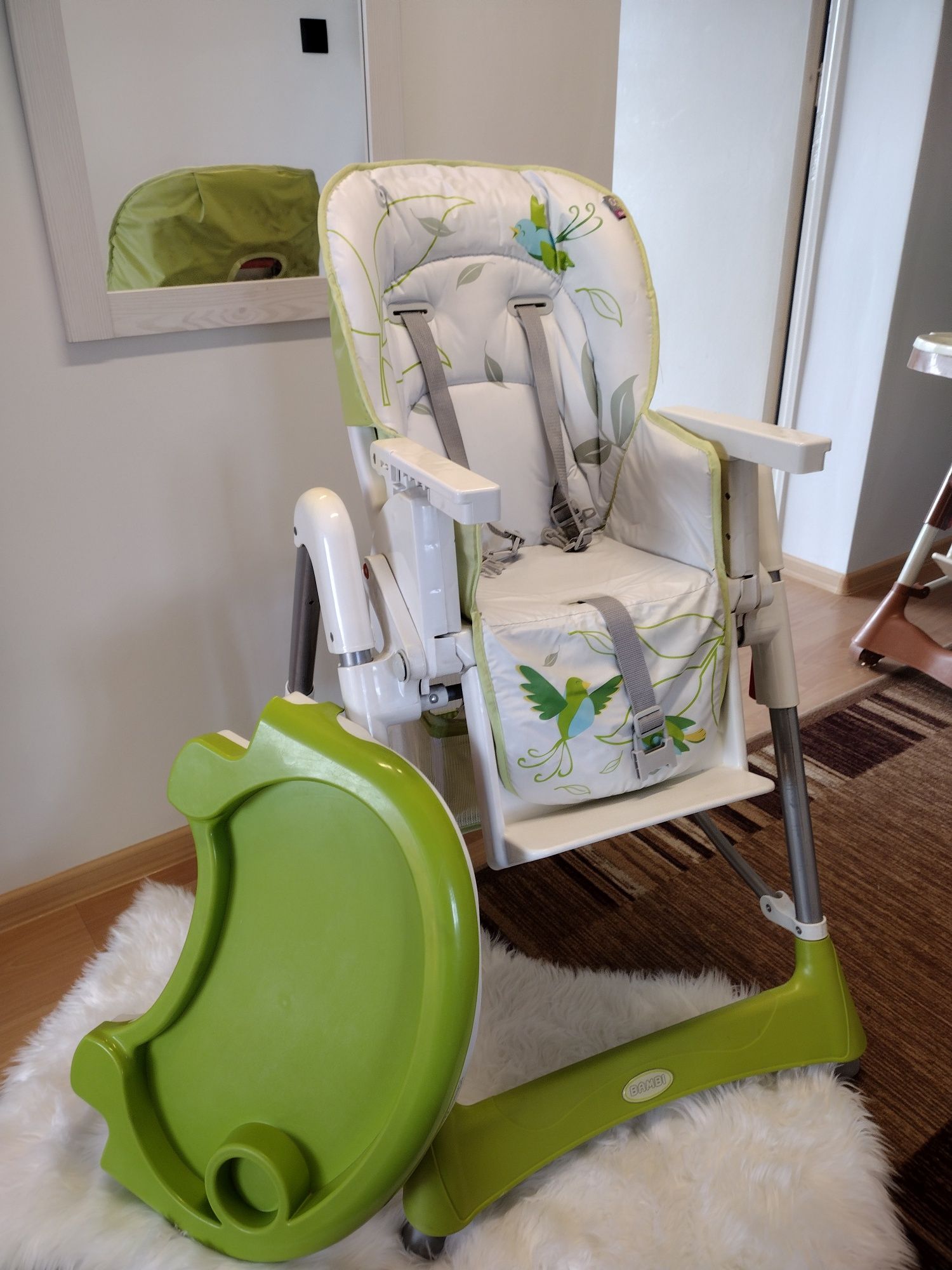 Krzesełko do karmienia Baby Design Bambi