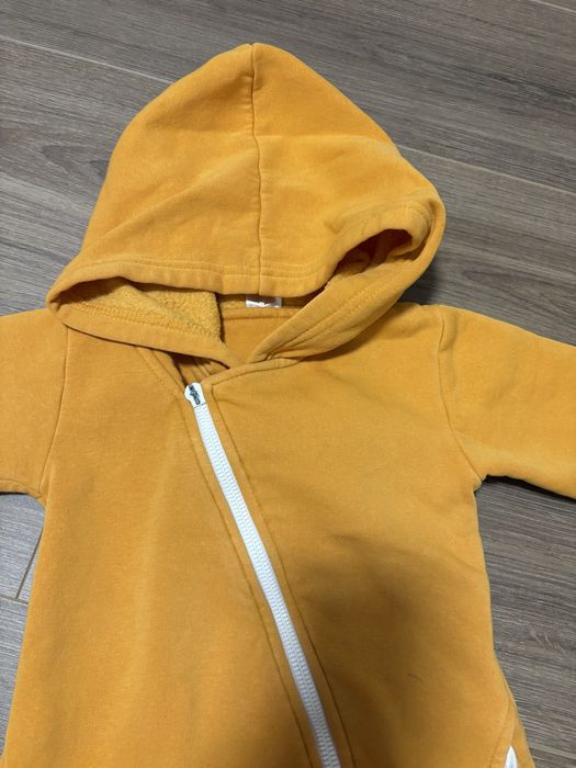 Яскравий флвсовий ромпер 86 розмір