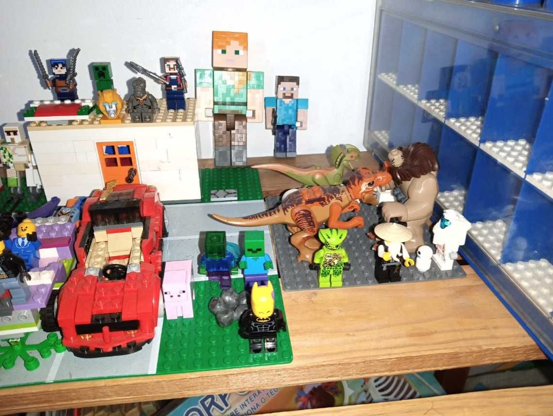 lego colecção com Ninjago,Minecraft,Jurassic,Star wars entre outros