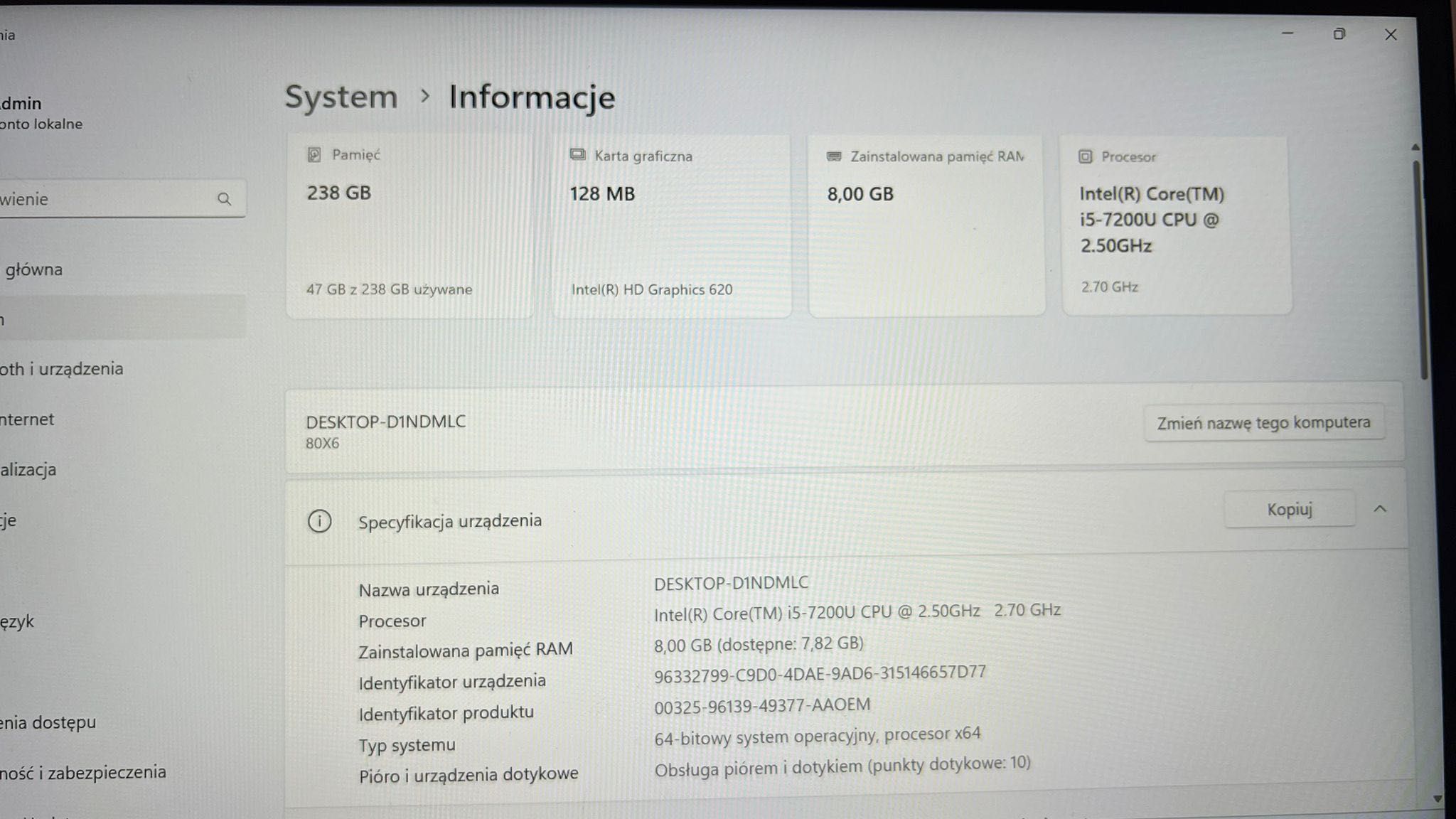 laptop Lenovo yoga 720 13IKB stan idealny, bateria petarda ...