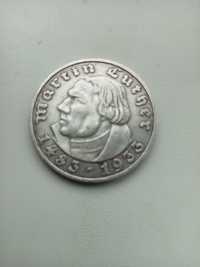 Продам 5 марок 1933 года серебро Германия