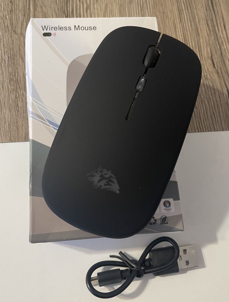 Mysz bezprzewodowa RGB Bluetooth