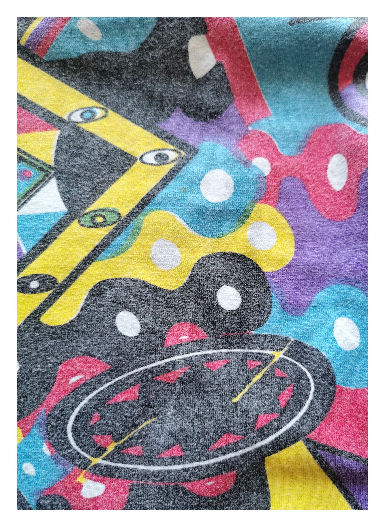 Kolorowe getry/kolarki retro (XS/S) #lata 80./90. #wzór #geometryczny