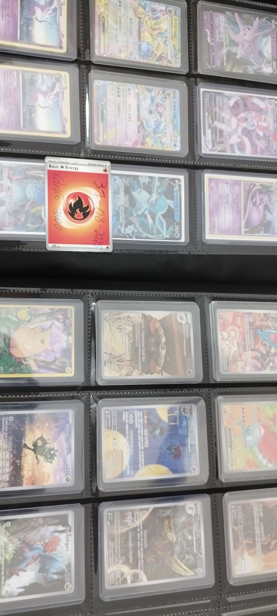 Coleção cartas Pokémon 3400 cartas