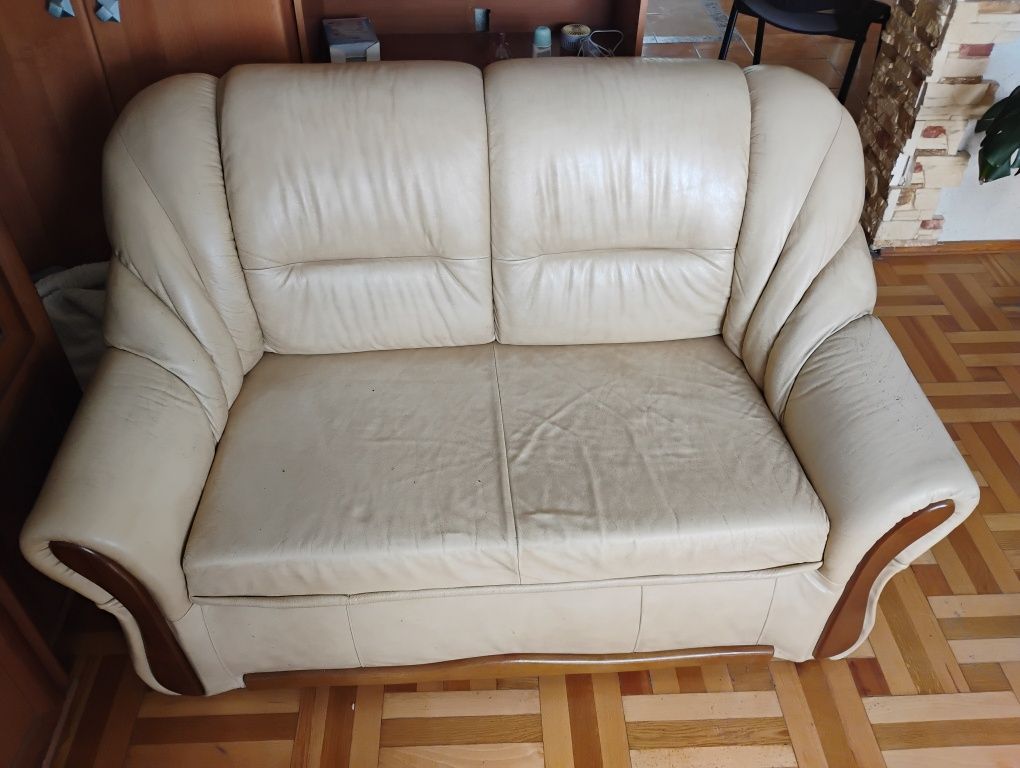 Sprzedam meble wypoczynek skórzany