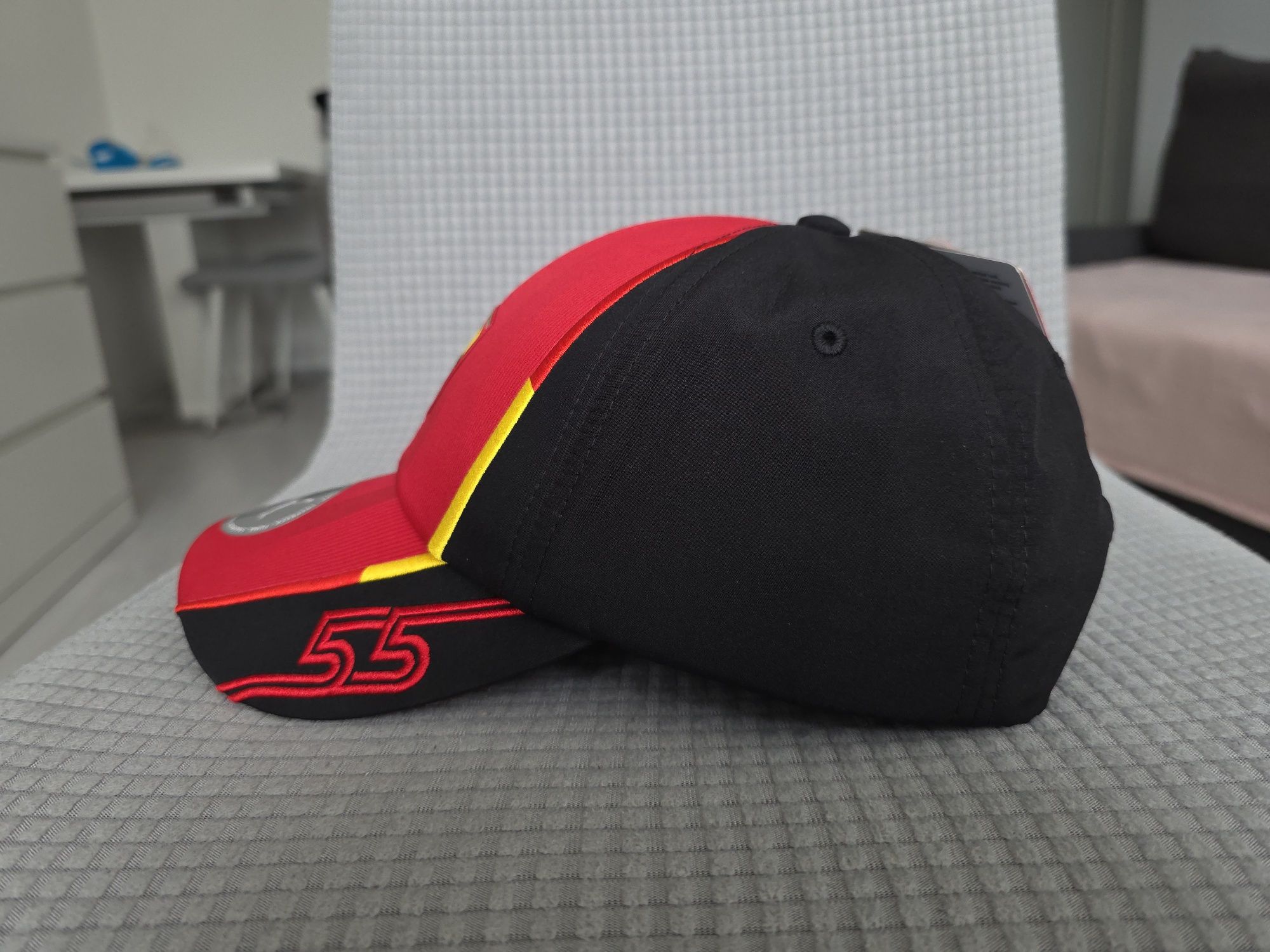 Czapka Carlos Sainz 2023, Scuderia Ferrari, Puma, F1, Formula 1