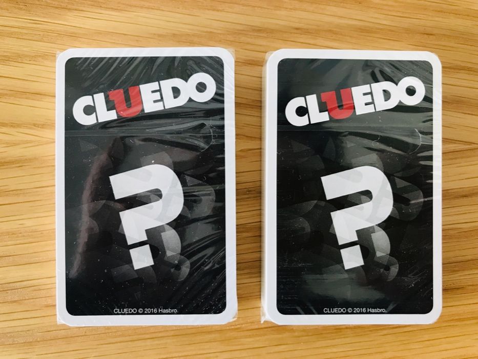 Jogo de cartas Cluedo (versão neerlandesa)