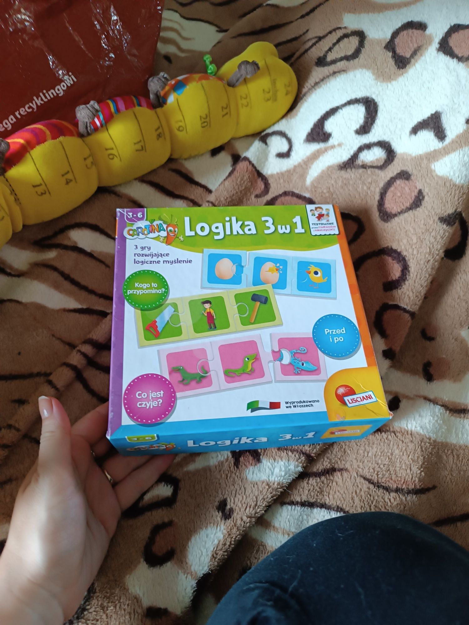 Gra logiczna i puzzle Peppa