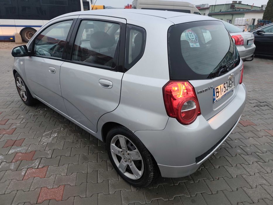 Chevrolet AVEO * 1.2 benz. + GAZ LPG * 2009 rok * Niski przebieg *