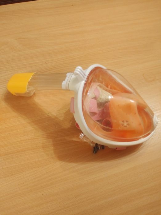 Pełna Maska Do Nurkowania Maska Dekatlon