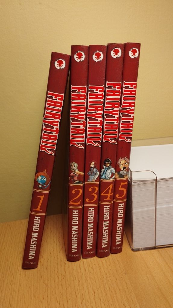 Manga "Fairy tail" 1-5