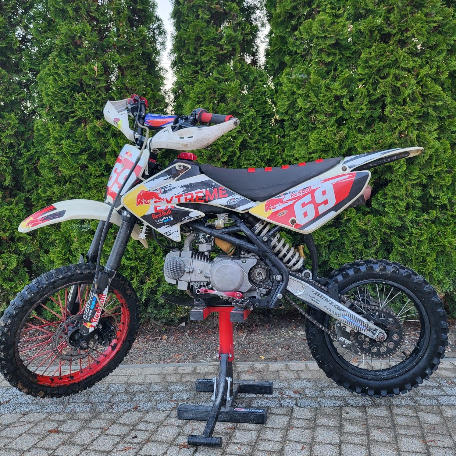 Mrf 140  duze koła ,pitbike ( rc rcz 140 120) / zamiana