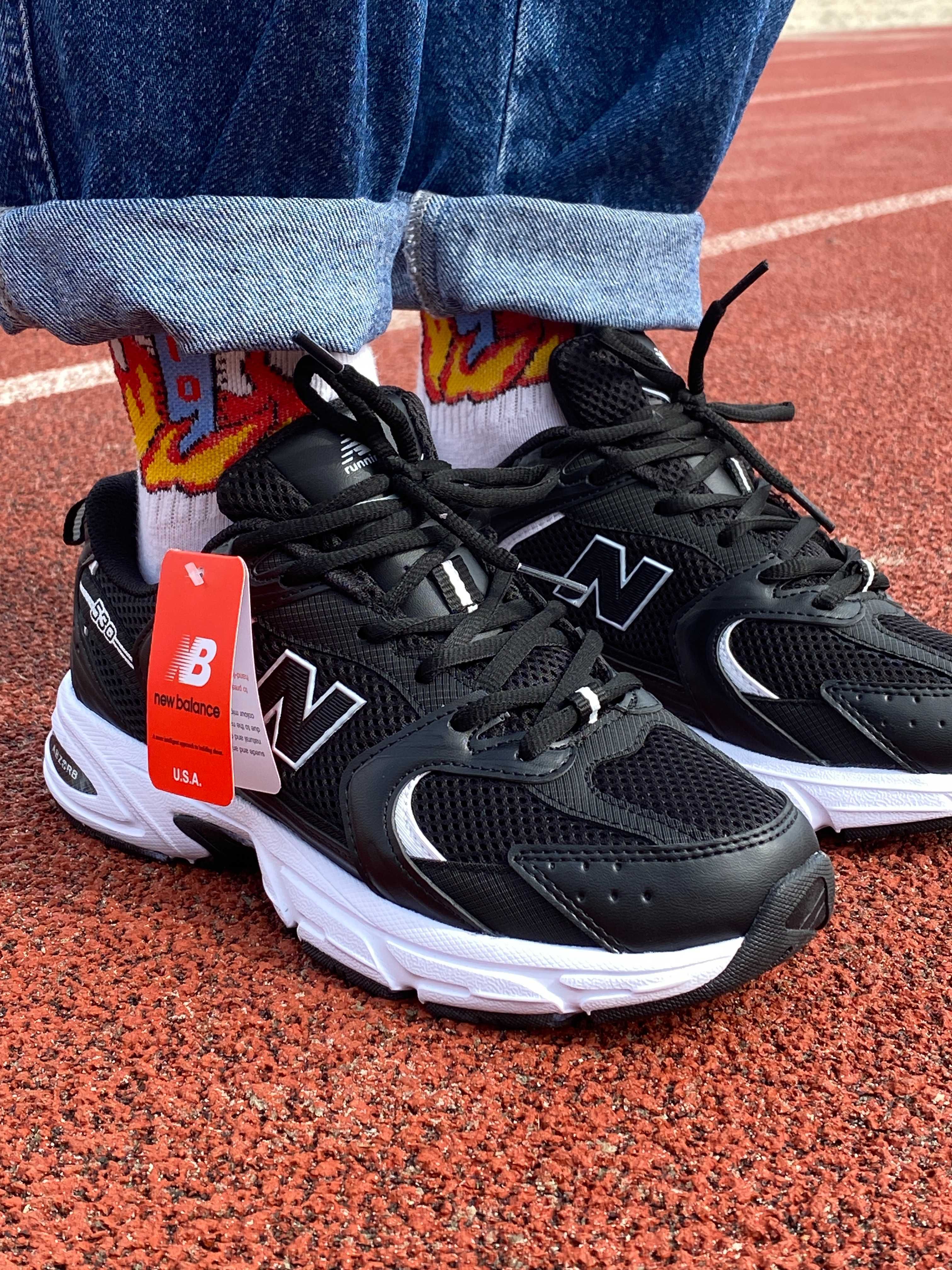 Кросівки / Кроссовки New Balance 530 Black White