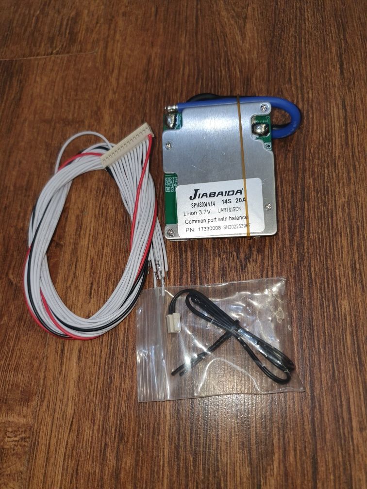 Універсальна Smart BMS 7-14S li-ion / LiFePO4 24/36/48/52V 20A  Blueto