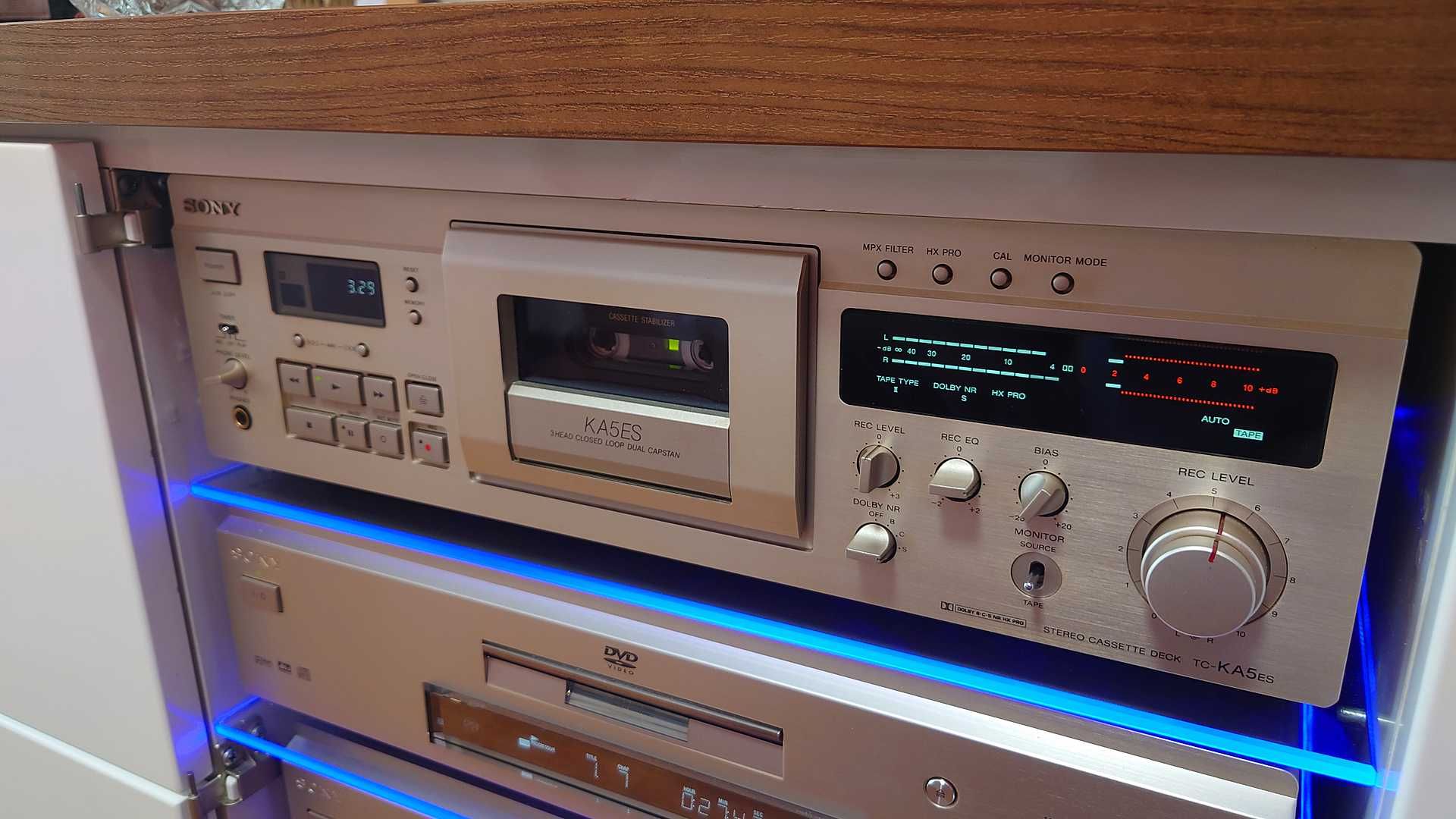 Magnetofon kasetowy Sony TC-KA5ES złoty
