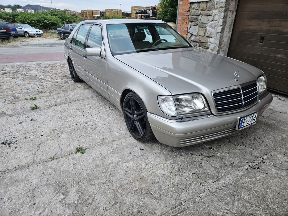 Mercedes W140 S500L LONG Lift bez rdzy! ZAMIANA