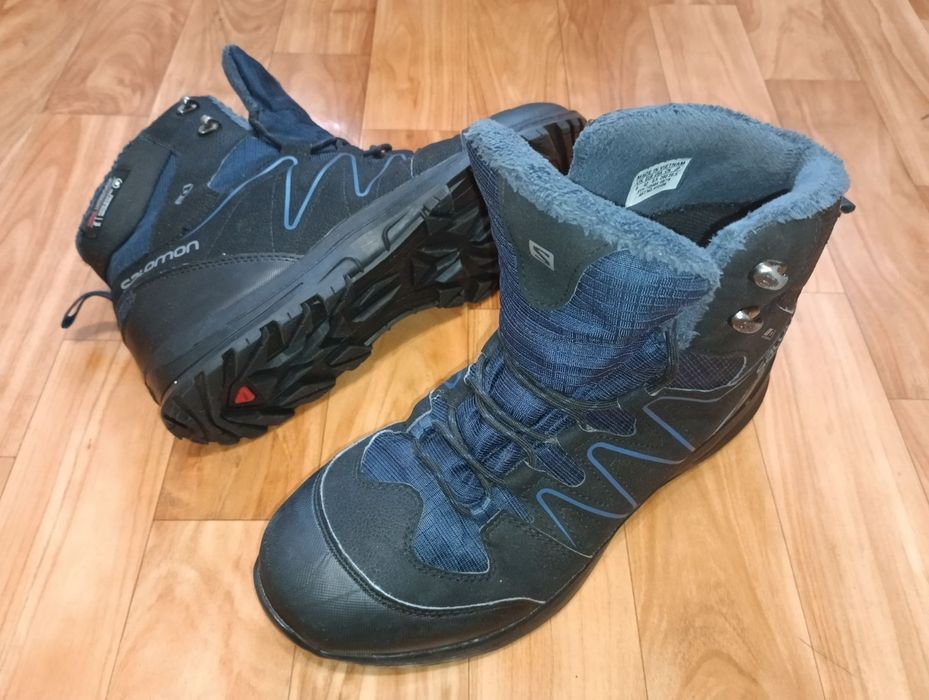 Мегатеплые Зимние Термо Ботинки Salomon 41-42 p Thinsulate+Waterproof