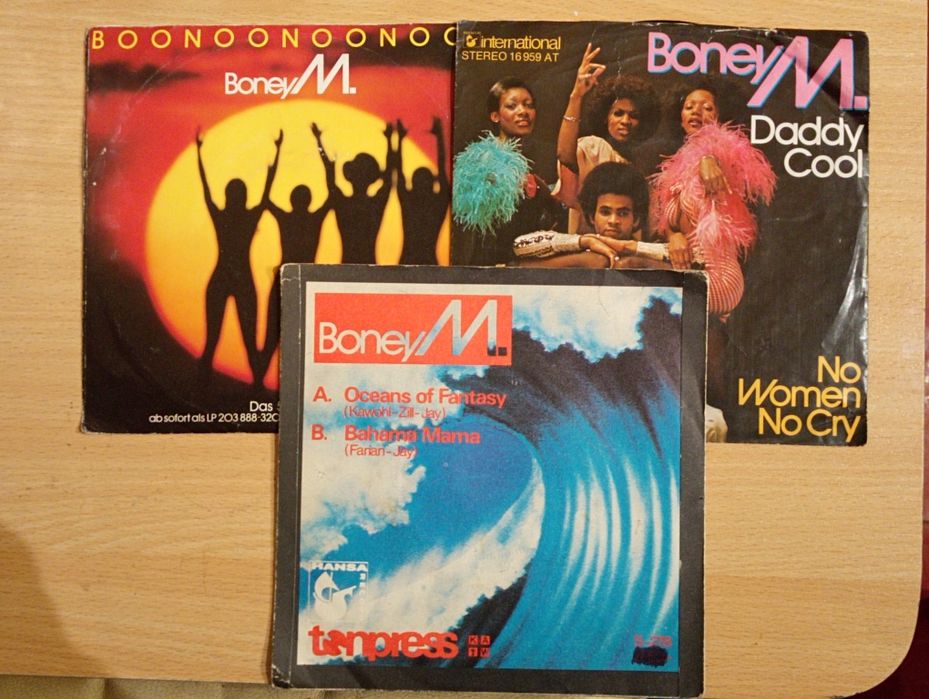 Boney M. - single winylowe 3 sztuki
