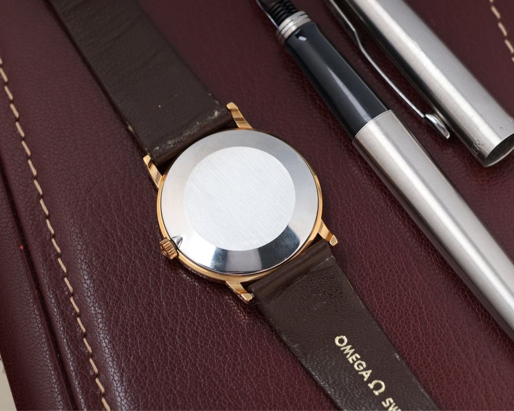 Zegarek meski Omega deville pozlacany piekny