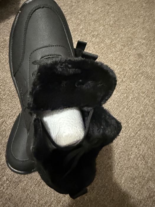 Зимние мужские полуботинки 45размер теплые