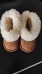 Pantufas novas bebé serra da estrela cor camel interior pelo