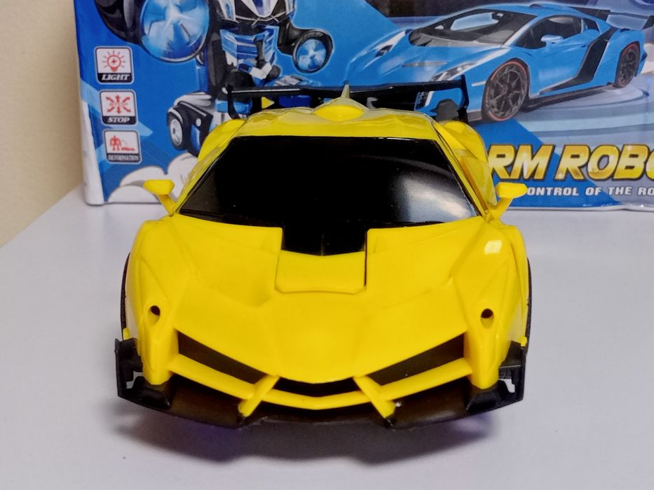 Samochód zdalnie sterowany Transformers RC auto wyścigowe czerwone