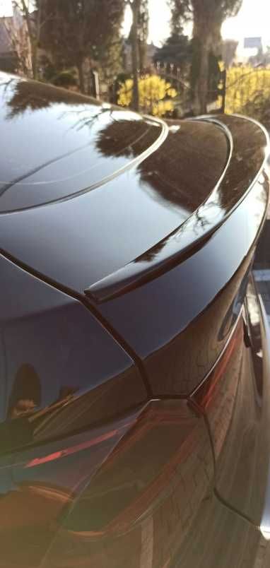 Lotka Spoiler Dokładka BMW X4 F26 CZARNY POŁYSK