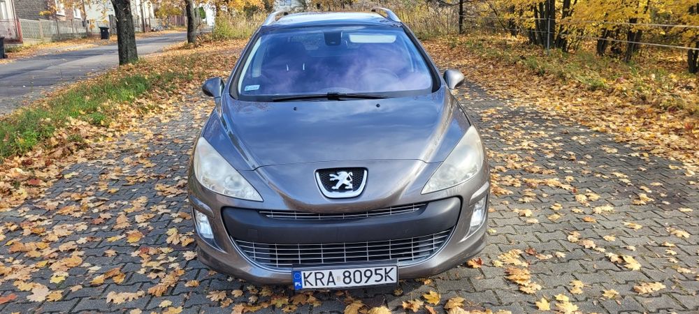 Ładny peugeot 308 sw panorama 1.6 benzyna