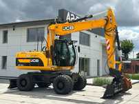 JCB JS 145 W  Koparka Kołowa JCB JS145W * Waga 15,9t * 2 Łyżki * Stan Bardzo Dobry