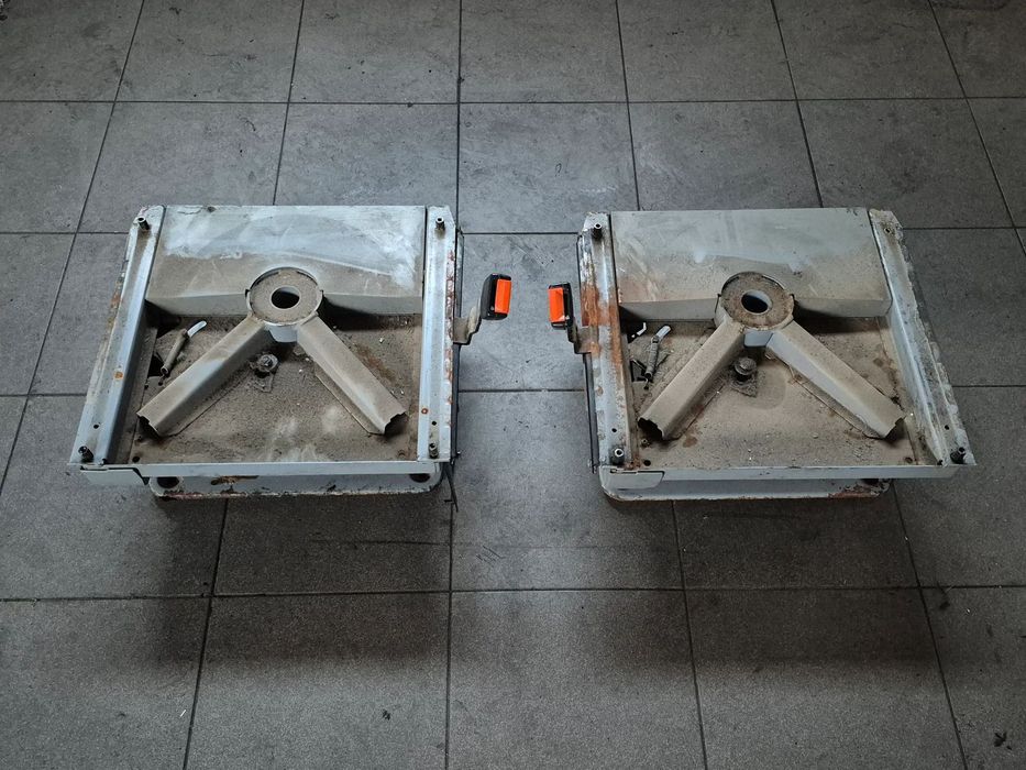 OBROTNICE FOTELI PRZEDNICH TRANSPORTER T4 MULTIVAN CARAVELLE ORYGINAŁ PRAWA LEWA