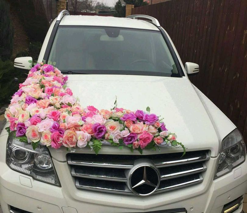 Украшение для свадебных машин в наличии и изготовление по фотографии
