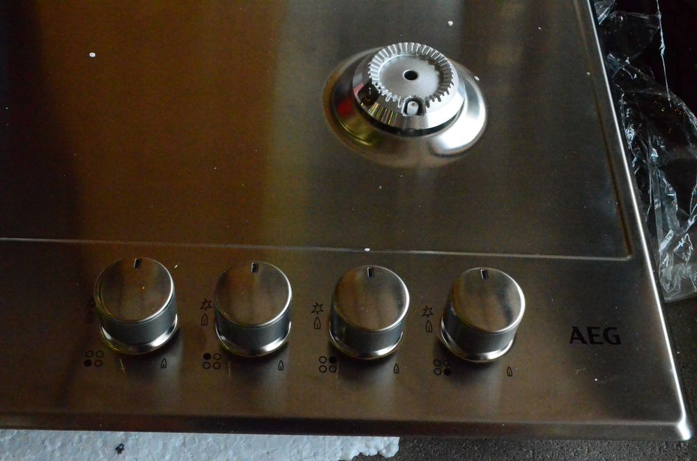 Płyta gazowa AEG HGB64400SM SREBRNA 59,5X51cm