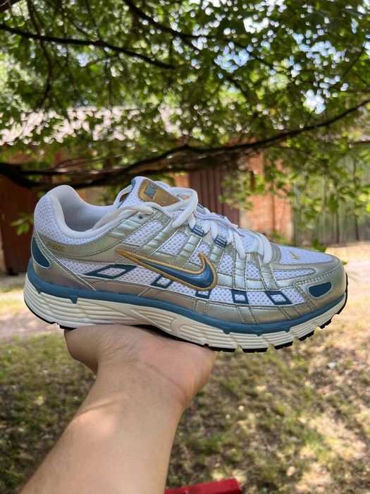 ОРИГІНАЛ! Nike P-6000 PRM White/Aegean Storm 42 | HJ7246-100