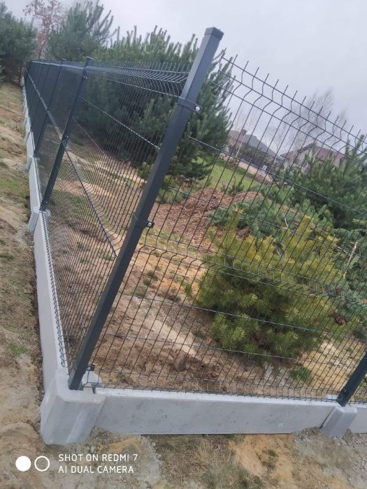 Ogrodzenie panelowe fi4 h=1530mm /2500   51 drutów