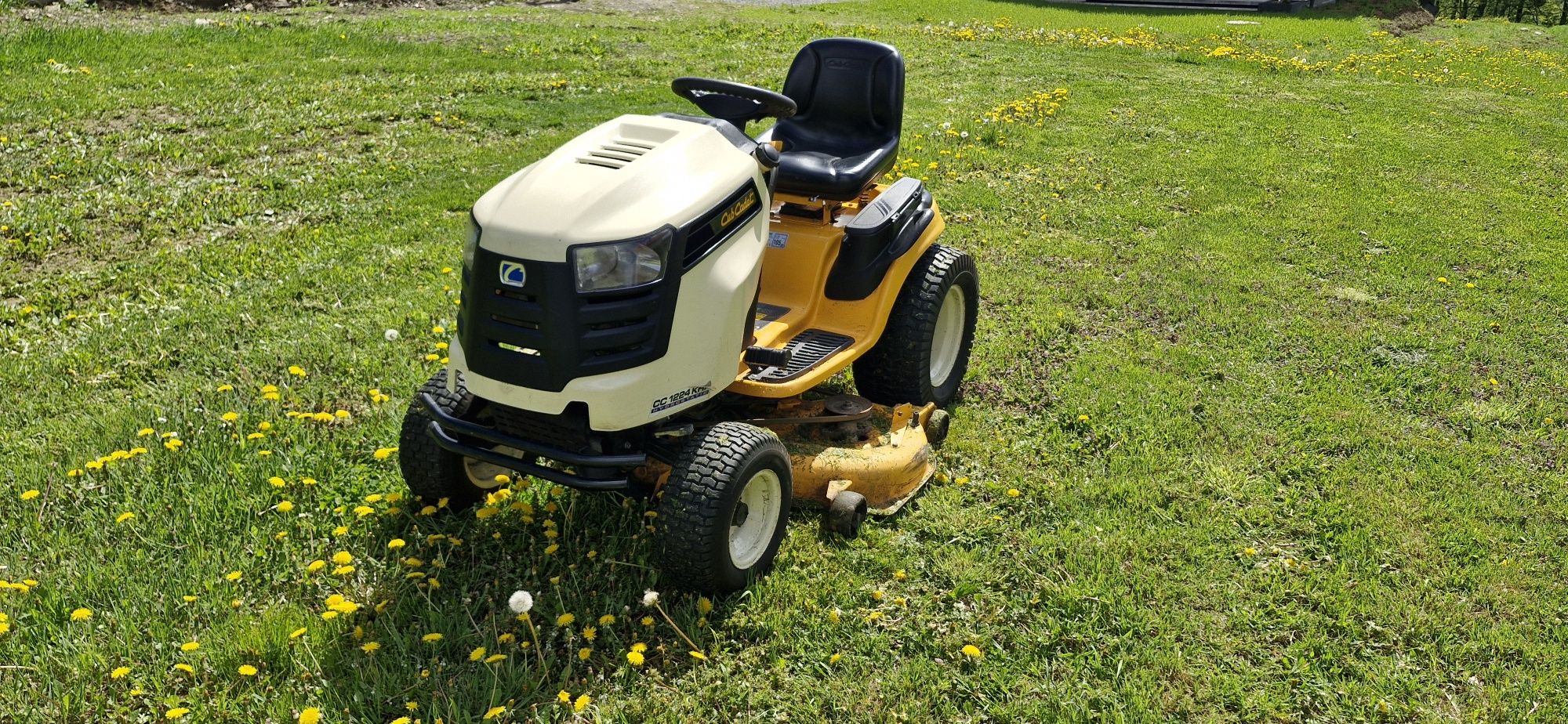 Traktorek kosiarka MTD Cub Cadet 24km z pompą oleju